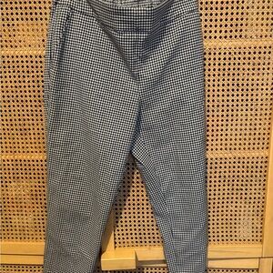 Rachel Zoe Women Pants 8 Black and white Gingham  Mid Rise Regular Fit